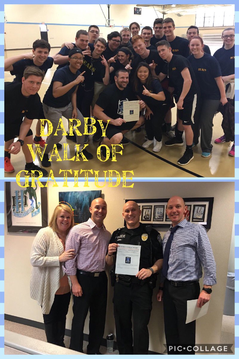 Congrats to Officer Gleason and Mr. Nathan Geers for being recognized today during the <a href="/Hilliard_Darby/">Hilliard Darby HS</a> Walk of Gratitude! <a href="/t_livinthedream/">Mark Tremayne</a>