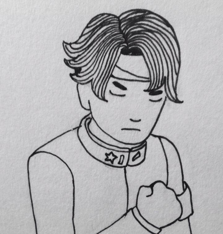 gaywrights's tweet photo. also i thought i didn't like this earlier version but i do actually. weird squiggly haired mop man https://t.co/RfI4fl8ZZG