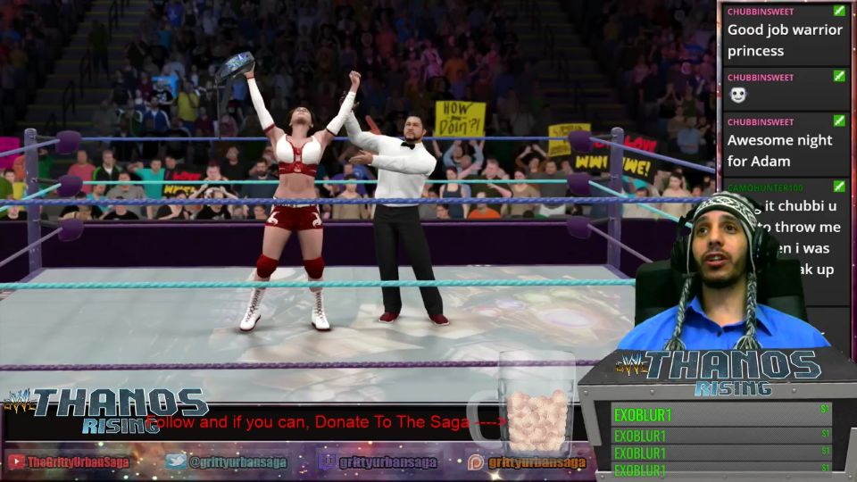 AdamTheChosen1's tweet photo. Props to @Amandaisgreatyo @camohunter100 @JonYoung420 but on this night, Warrior came out on top! @GrittyUrbanSaga #GWE #WingsOfExcellence https://t.co/s78zSJ2TDe