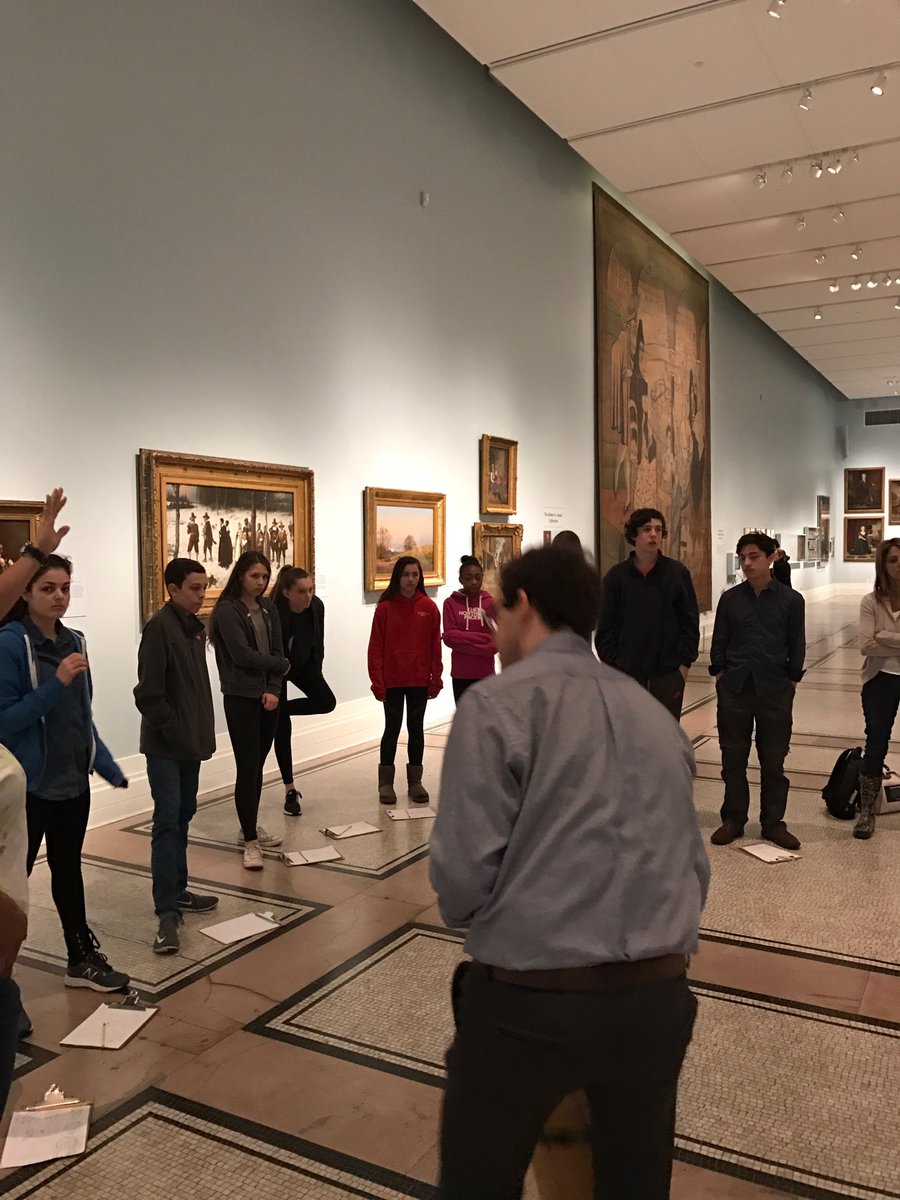 unitycharter's tweet photo. .@unitycharter students learn about @NewYorkHistory and #slavery @ #newyorkhistoricalsociety @HISTORY #unityway @MorrisNewsBee @NJCSA https://t.co/RqwyyA04gt