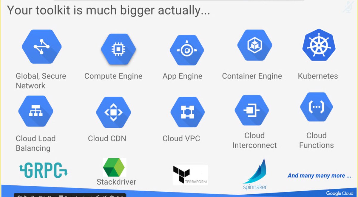 JimStLeger's tweet photo. Good news for cloud developers:
All of Google's cloud toolkit is open source! Try 'em out!
#OOTBND #SDN #cloud https://t.co/8gDNx2puQF