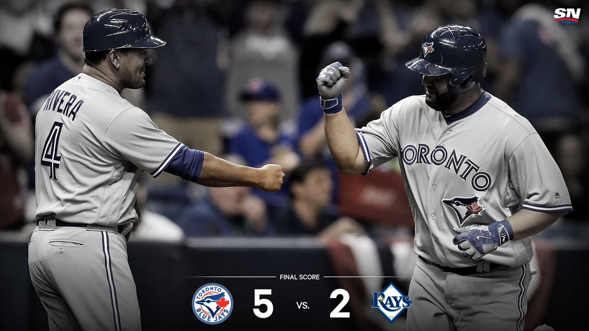 Morales grand slam, solid Stroman outing lift #BlueJays past #Rays for first win of season.

sprtsnt.ca/2nJ7Lu4