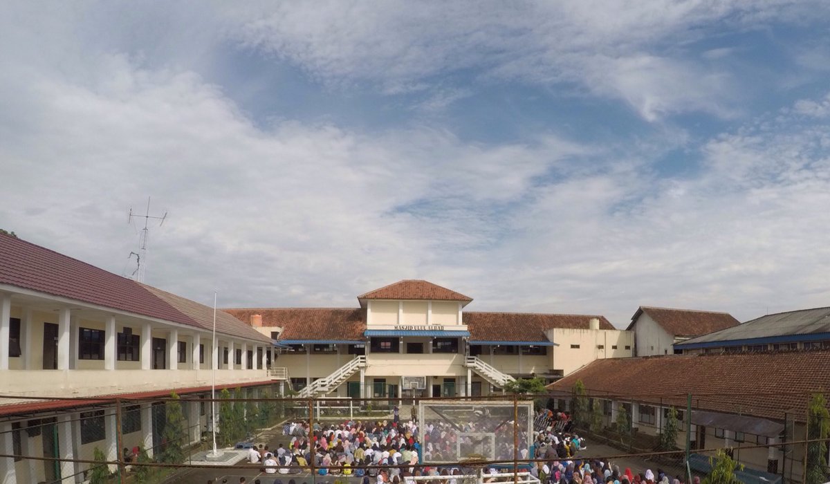 do'a bersama jelang unbk 2017. lancar sukses lulus. aamiin 😊