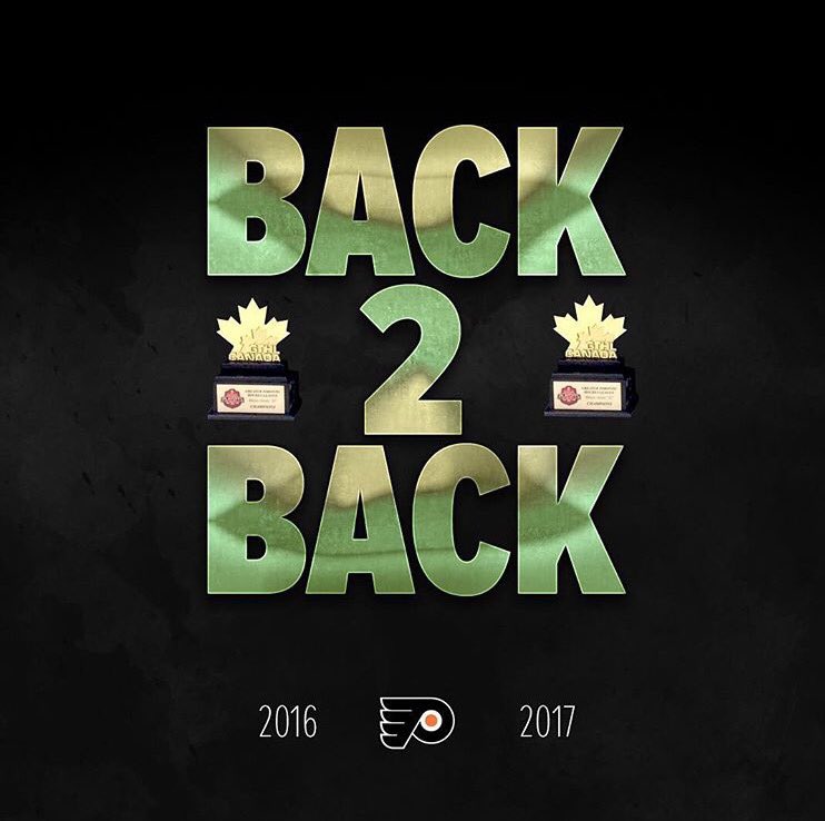 03DMF's tweet photo. Flyers win "Back To Back" GTHL 2003 Playoffs! @GTHLHockey #flyerspuck #DMFRTB #roadto24 #champs #backtoback #family #gthl #iplayintheg https://t.co/P71T3y0h3x