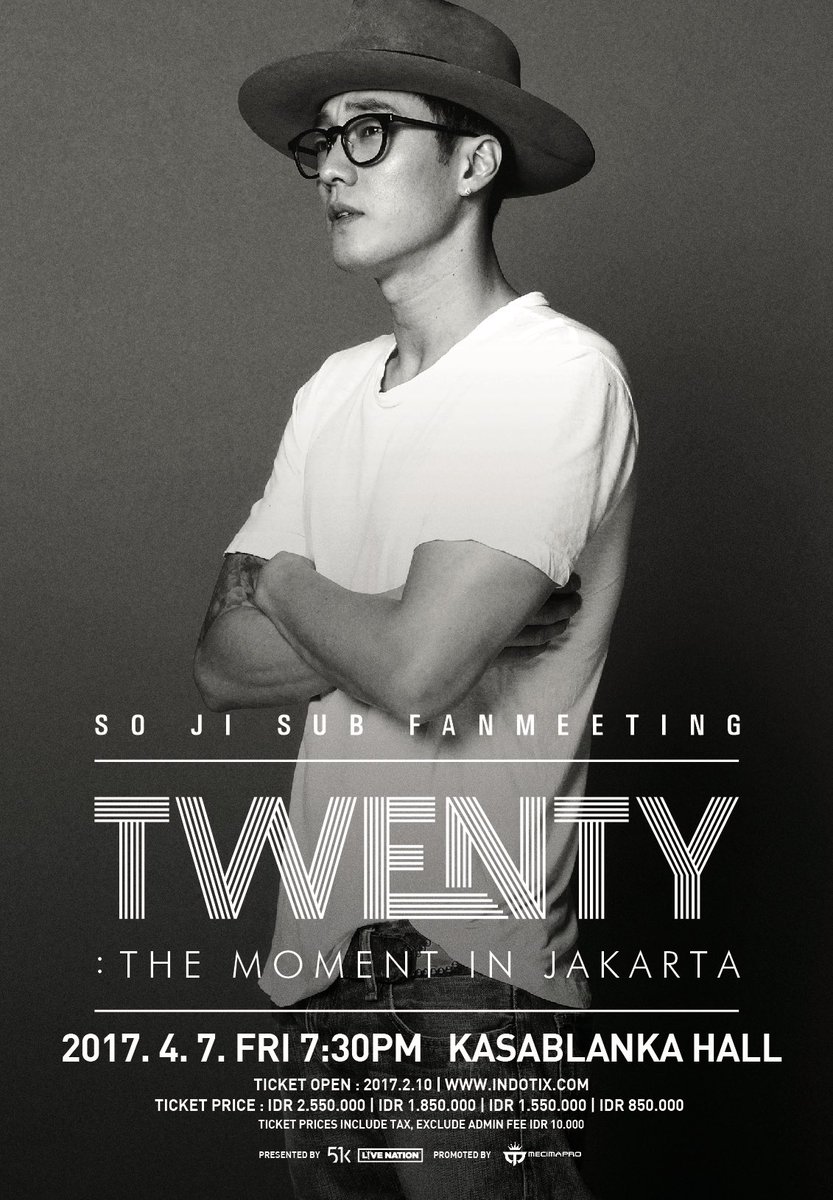 HARI INI! So Ji Sub Fan Meeting, Twenty: The Moment in Jakarta #SJSinJKT | 7.30 PM | The Hall, Kota Kasablanka <a href="/mecimapro/">MCP</a>

See u there!