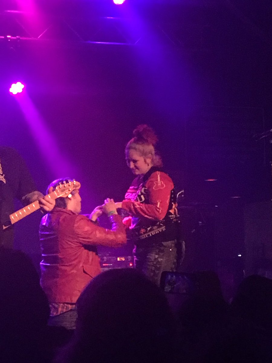 SMMarguerite's tweet photo. Hey @bfsrocks these two got engaged at your show tonight! Make sure they get their pictures! https://t.co/Ns5jLdBPn1