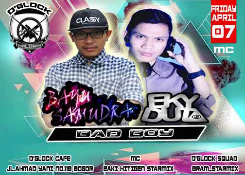 Tonight!!! Full suport My Talent Dj Eky Duta n Dj Bayu samudera @Dglock kafe,,come in join us