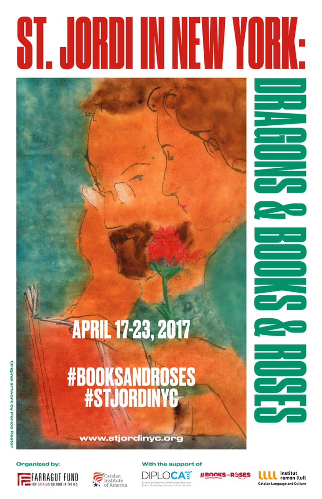 cristinamora66's tweet photo. Del 17 al 23 d'abril Sant Jordi a Nova York amb la presència de @sebastialzamora ! https://t.co/425D731Giv
