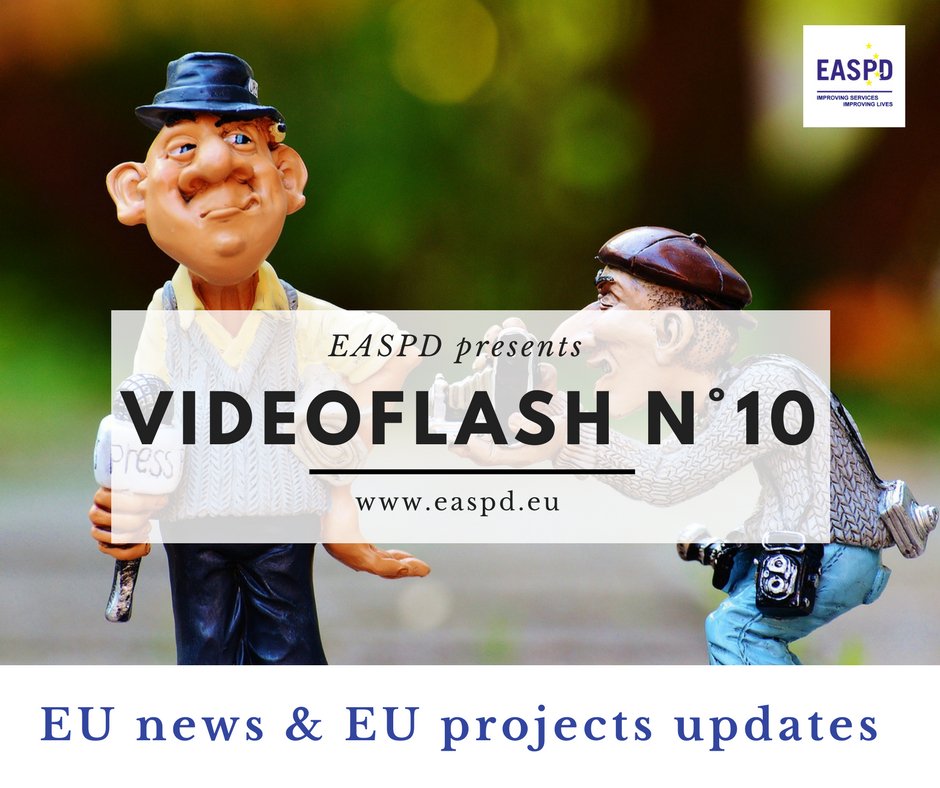 EASPD_Brussels's tweet image. Videoflash n°10! In it @LZelderloo presents @coe new disability strategy + DRI presents open @EUErasmusPlus calls: bit.ly/VideoFlash10