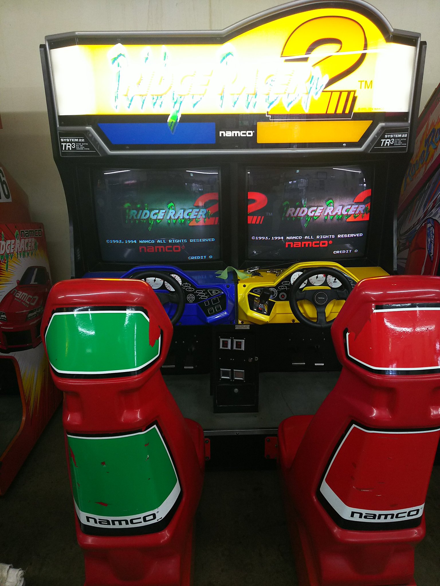 Yahoo!オークション - namco ナムコ Rave Racer レイブレーサー