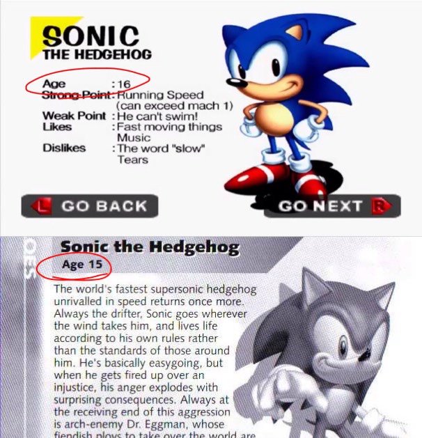 ULTIMATE ERIS 🏳️‍⚧️ on X: so it turns out, classic sonic is from the  future, so that makes him modern sonic. modern is younger, so he's classic  sonic. it makes sense.  /