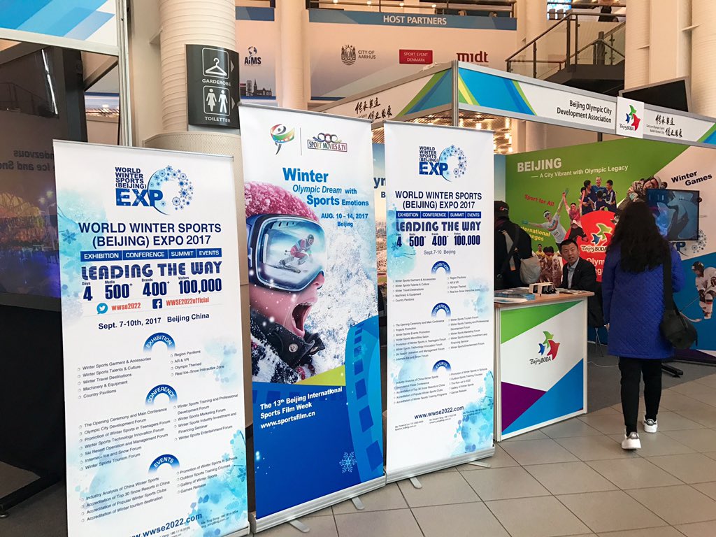 wwse2022's tweet photo. From April 2 to 7 2017, Beijing Olympic City Development Association BODA and IDG promoted WWSE 2017 at SAC in Denmark. https://t.co/0amfP0Twnk