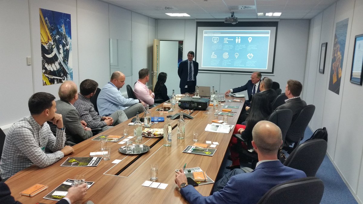 TMABlueTech's tweet photo. @TMA_maritime #USBlueTechTrade @TradeGov visit world-class UK BlueTech @sonardyne day after @OceanBusiness. Great to be with our 7 firms! https://t.co/XGcsVl17Dh