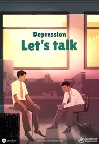UN_Water's tweet photo. Today is #WorldHealthDay. #LetsTalk about #depression.
#Depression is an illness that can happen to anybody https://t.co/YhH0pzHvMZ https://t.co/9QUy3Ako0K