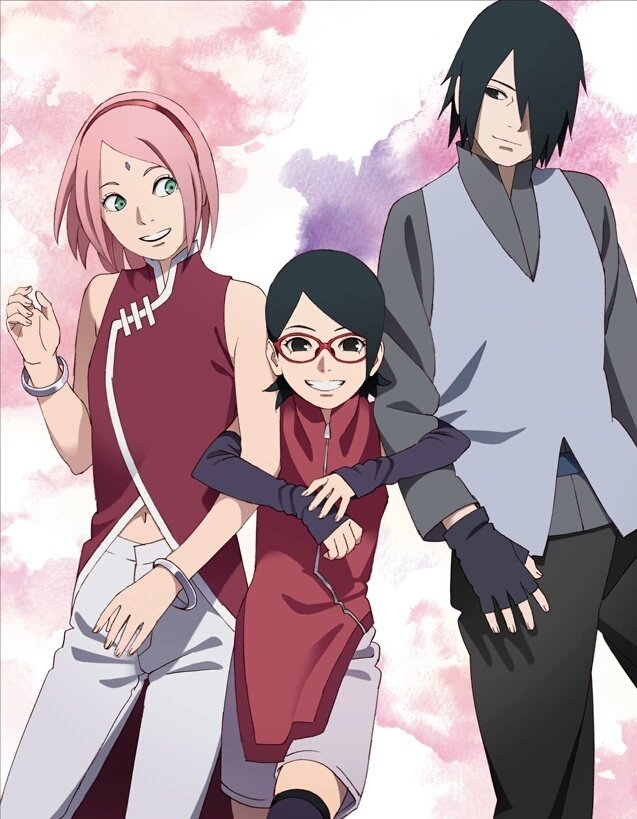cewyn on X: Uchiha princess 🍓 #Sarada #uchiha #fanart / X