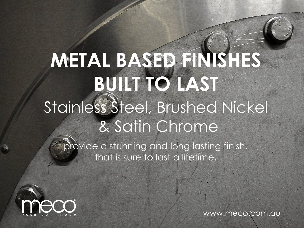 meco_intl's tweet photo. ⛓Metal finishes fashionably rugged 🔥 in-demand #style long lasting &amp; durable 🙌👍 #design #luxury #bathroom #DIY #renovation #interiordesign https://t.co/57qiqdtwvP
