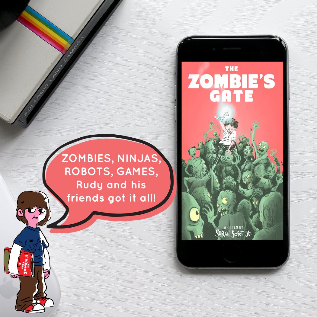 GateZombie's tweet image. Check out my book for iOS &amp;amp; Android👏👏👏
CLICK 👉 amzn.to/2mKBWS8
💀💀💀
#thezombiesgate #sergiisopotjr #zombies #zombie #EBooks #Book