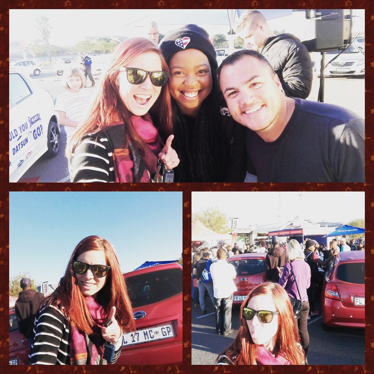 biancabee4's tweet photo. Selfie with my faves!!! #HowFarForAGO @KFMza #FingersCrossed https://t.co/cG7BZpAVLh
