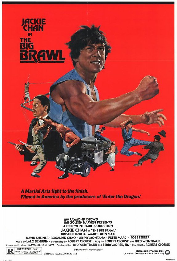 Beautiful poster for 'The Big Brawl' aka 'Battle Creek Brawl' - 1980 by #RobertClouse