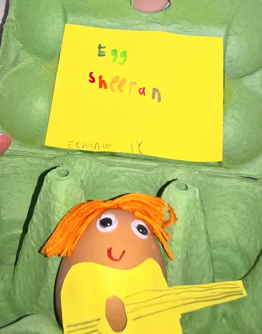 planetnik1's tweet photo. @edsheeran Easter egg comp. #eggsheeran https://t.co/IJR8i8pk1I