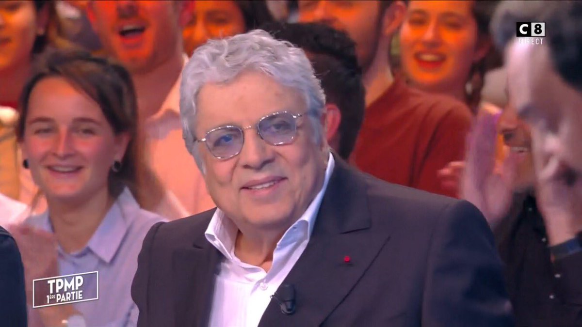 ManuTaloula's tweet photo. Audience @TPMP Jeudi 06/04/17 
Invités : @juliezenattioff et Enrico Macias 
1.433.000 Telespectateurs et 6% https://t.co/ijSjFvRxKt