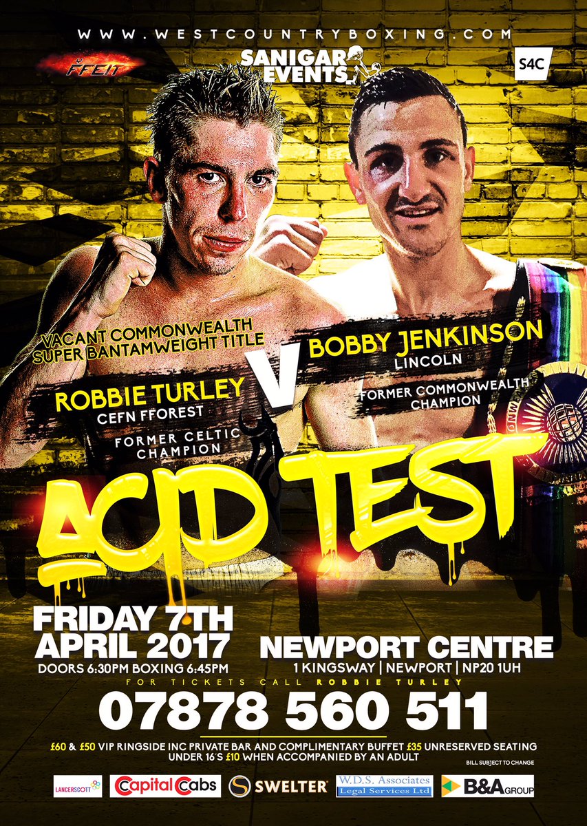 JamieSanigar's tweet image. FIGHT DAY!!! Can Robbie Turley follow @jamiearthur888 &amp;amp; @leeselby126 to be our third Welsh boxer to win a Commonwealth Title? 🏆💥🥊 #YFfeit