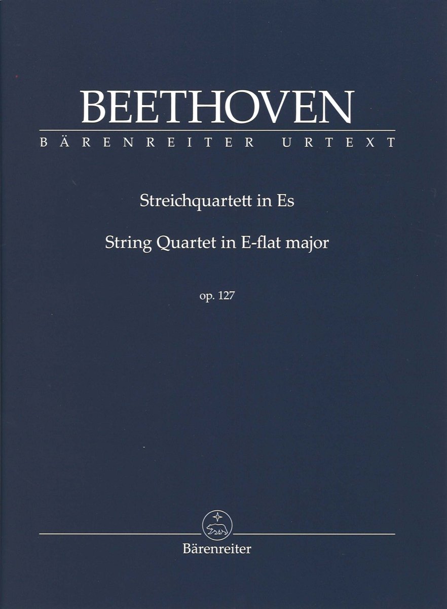 ট ইট র 輸入楽譜の専門店アカデミア ミュージック おすすめの新刊楽譜 ベートーヴェン 弦楽四重奏曲 第12番 変ホ長調 Op 127 T Co Bzq7rfamck ｊ デル マー校訂のベートーヴェン弦楽四重奏曲 当初は予定がなかった後期作品も刊行が始まりまし