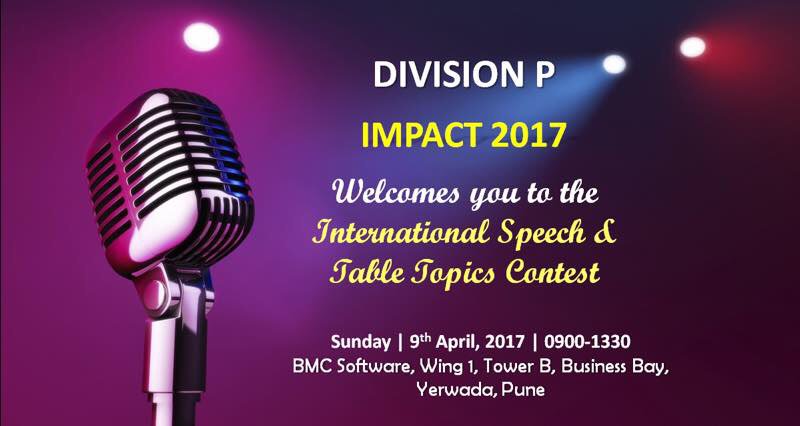 Leena_MBA's tweet photo. #DivisionP #InternationalSpeechContest #TableTopics #Toastmasters @d98tm #Pune https://t.co/U4yQct2S7z