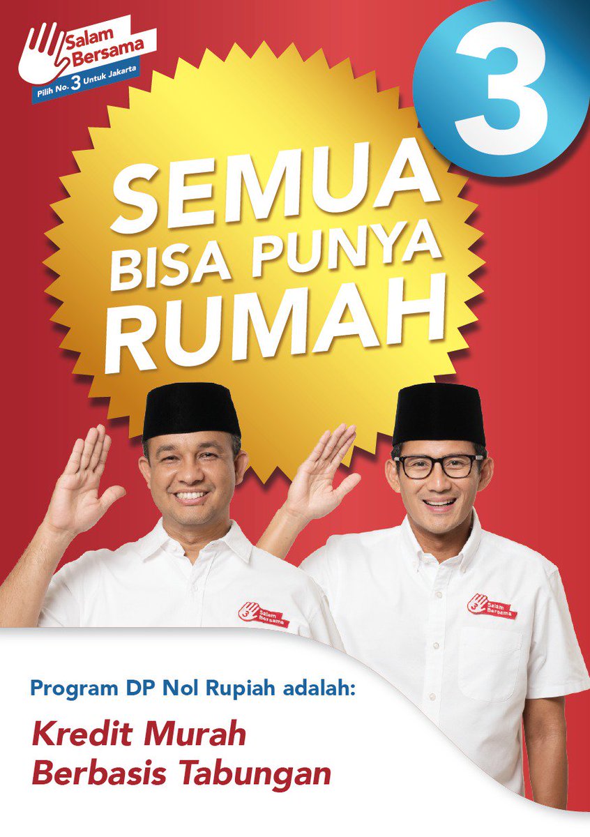 PKSDKIJakarta's tweet photo. Keren nih Anies Sandi serius menginginkan, mengusahakan dan memperjuangkan agar warganya bisa punya #RumahMilikS3ndiri https://t.co/5N0JRGawzo