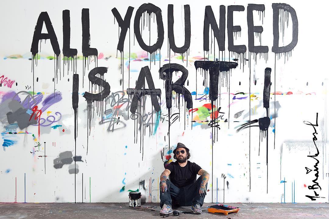 Spread_Project's tweet photo. "ALL YOU NEED IS ART" 
#Mood #streetart https://t.co/WB9Agya9HK