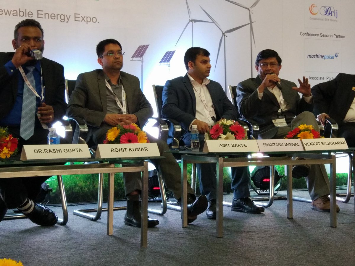 renewxindia's tweet photo. Mr. Venkat rajaraman talks about converting appliances to DC power.
#DCPower #SolarExpo #SolarInverter #SolarConverter #Energy #GoGreen https://t.co/nb0nd9PbZ8