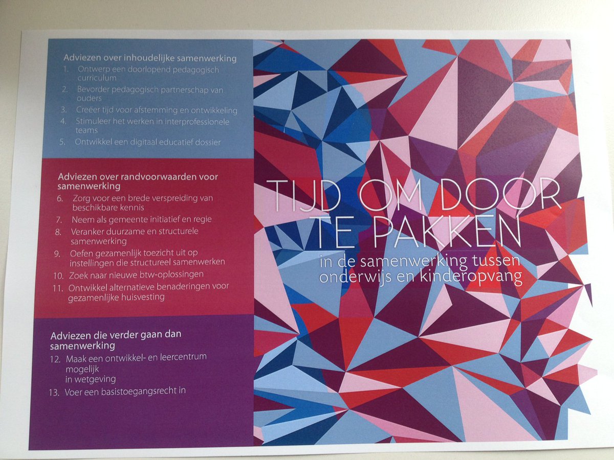 Petra van Haren geeft #leidinggevenden #Kindcentra toelichting op #Taskforce