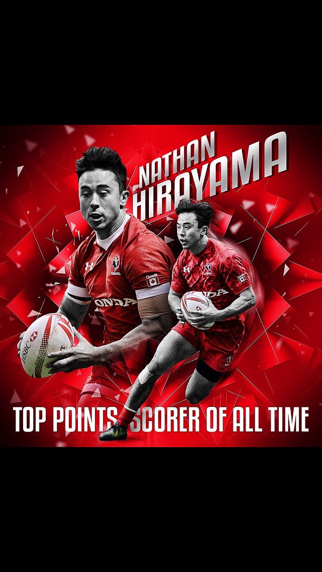 Congrats to @NHirayama10 on taking over the Canadian point record! Many, many more points to come. 👏🏼👏🏼👏🏼