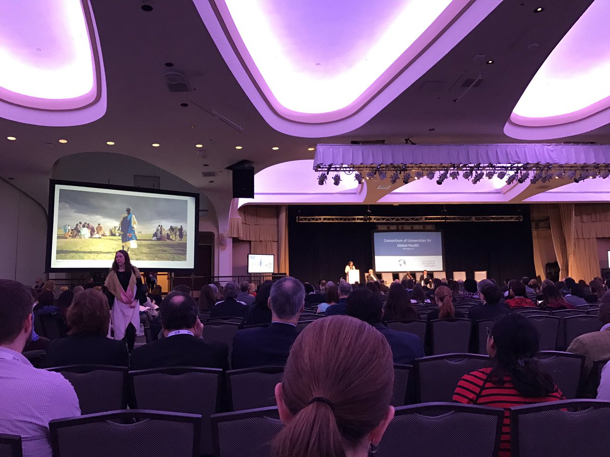 MuckInER's tweet image. Kicking off Consortium of Universities for Global Health. Always motivating time to see push for progress #cugh2017