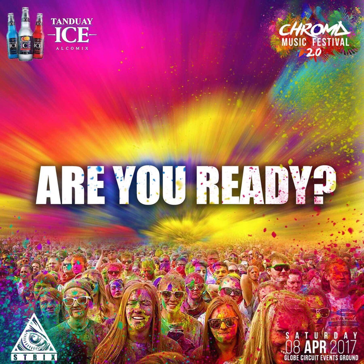 chromamusicfest's tweet photo. #ChromaNation, the big day is TOMORROW! Are you ready?! 🎉💓

#Chroma2017
#ChromaMusicFestival https://t.co/2Bc5WT5ZUU
