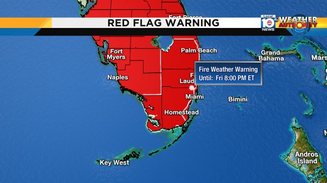 Red Flag Warning continues until tonight for SFLO. Watch Meteorologist Julie Durda for more. https://t.co/T7gCQIAEkY