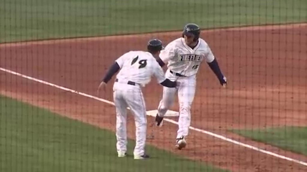 MetsOnScout's tweet photo. Tim Tebow homers in first career at-bat? Of course he does https://t.co/QW6O3DqrJK https://t.co/p7Vtl9Hd1f