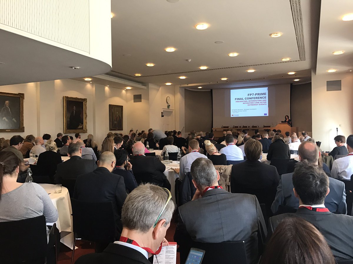 Prime_FP7's tweet photo. Welcome all to the conference! Opening remarks by @noemie_bouhana #prime2017 https://t.co/LZMl1YSbBv