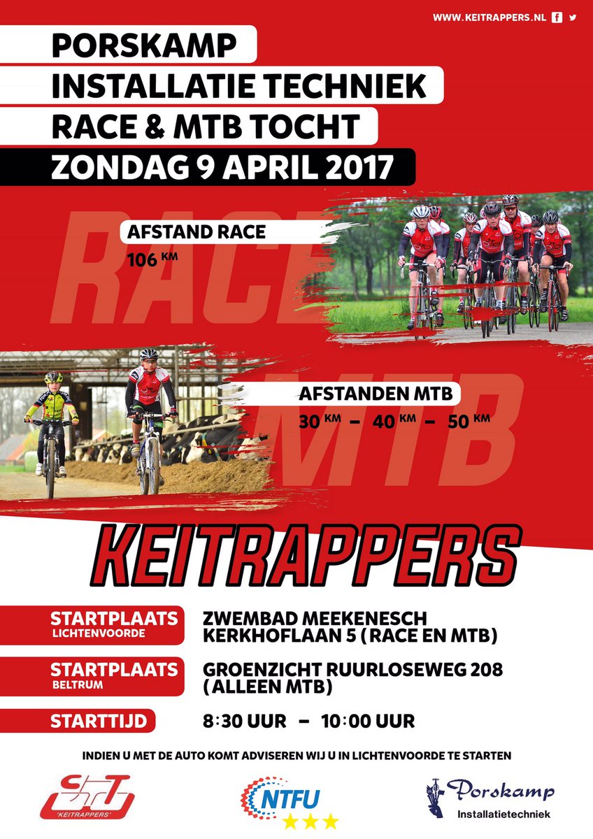Raad je plaatje: Fiets zondag met onze #Veldtoertocht mee op je #MTB en je weet het 👌🚵🏼
