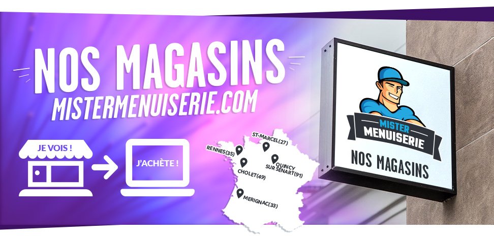 MrMenuiserie's tweet image. #Ouverture des magasins connectés #MisterMenuiserie Cholet (49) et Rennes (35) le 2 mai prochain ! 
➡️mistermenuiserie.com/magasins-conne…