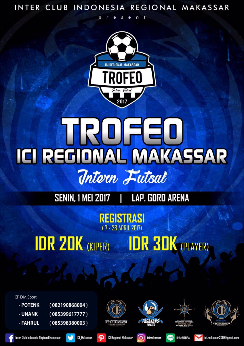 Yuuuuk, Internona kesayangan mimin Ramaikan seLaLu kegiatan ici_makassar. Ketemu disana yaaaah 😘