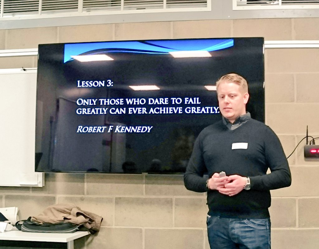 lenkakopp's tweet photo. Wow, just wow. I'm speechless after listening to @Edwilliamsswim talking about overcoming his challenges. #DriveTheNetwork https://t.co/7okpNneEyT