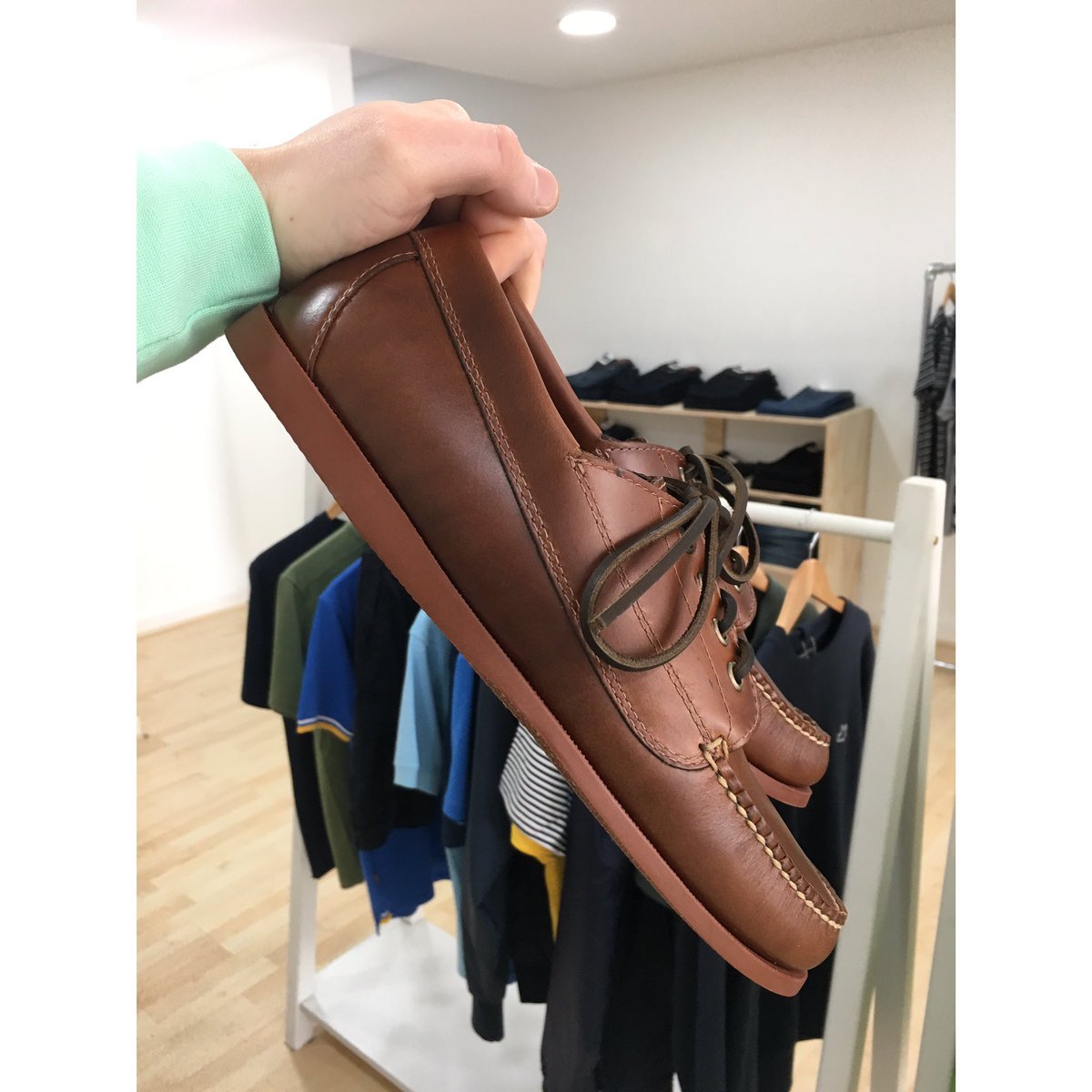 ashleyallenuk's tweet photo. Camp Moc's from America's @GHBass1876 are one beautiful shoe. Available in-store and online https://t.co/YObGgNQcab https://t.co/5oT5aKA4MQ