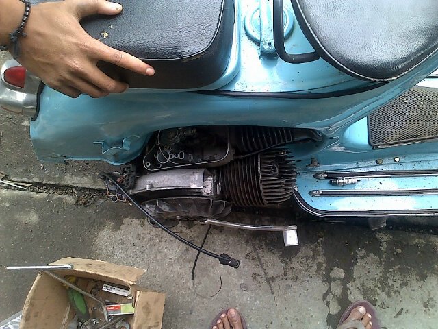 Di bongkar saja biar enaken...