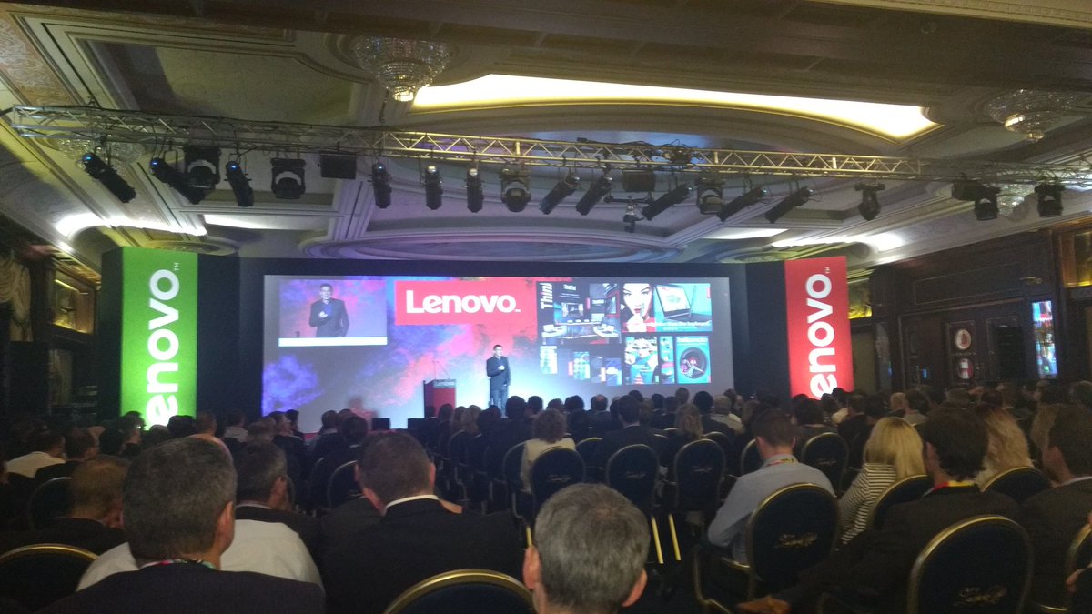 Another inspiring Lenovo EMEA Kickoff at  a great location! Thank you! #WeAreLenovo