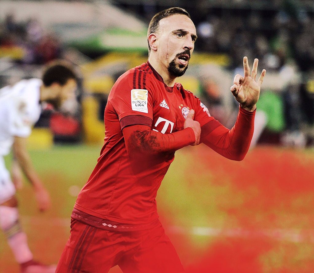 Happy 34th Birthday to one of the finest wingers of our generation .. Franck Ribery. 