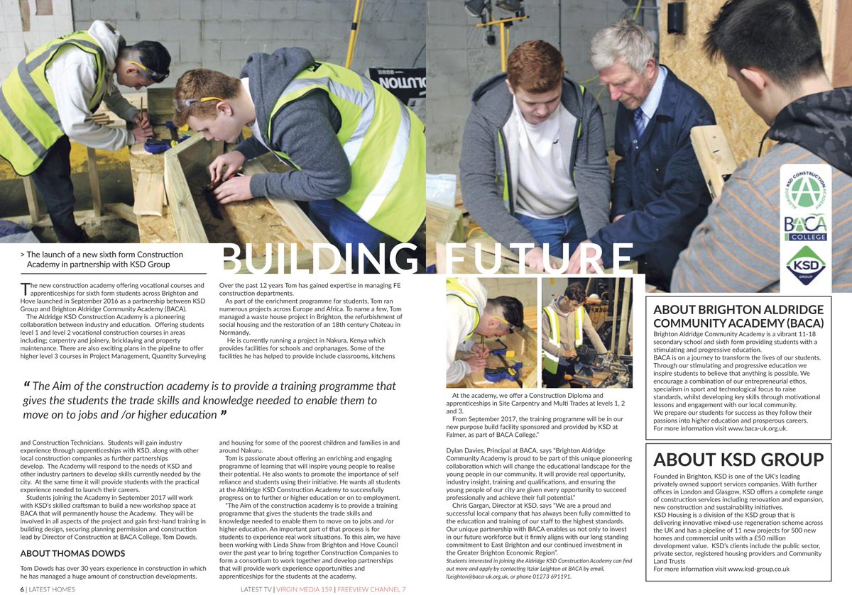 BACA_UK's tweet photo. @AKSDCA featured in the recent publication of @latestbrighton Latest Homes Magazine. Visit https://t.co/85lsqyzbKG for more info. https://t.co/rZidutsXCw