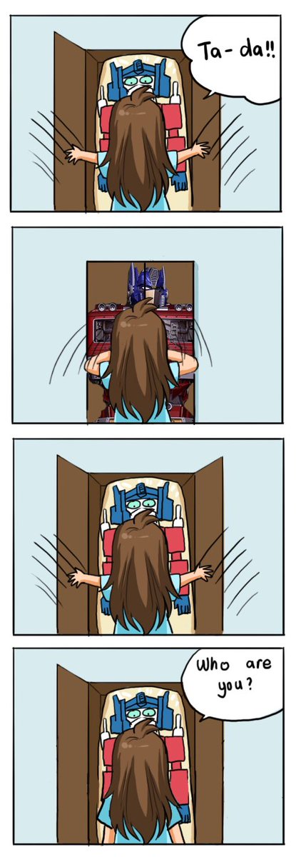 Welcome to my home,Optimus! 