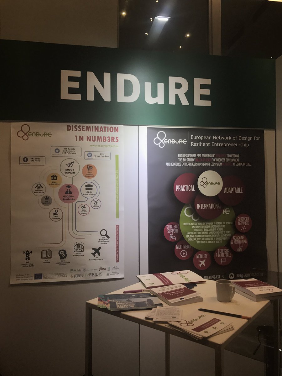 EndureProject's tweet image. Come to visit our stand #UBforum. Endure is ready to launch a new edition of its #entrepreneurship program @Unipisa @EUErasmusPlus
