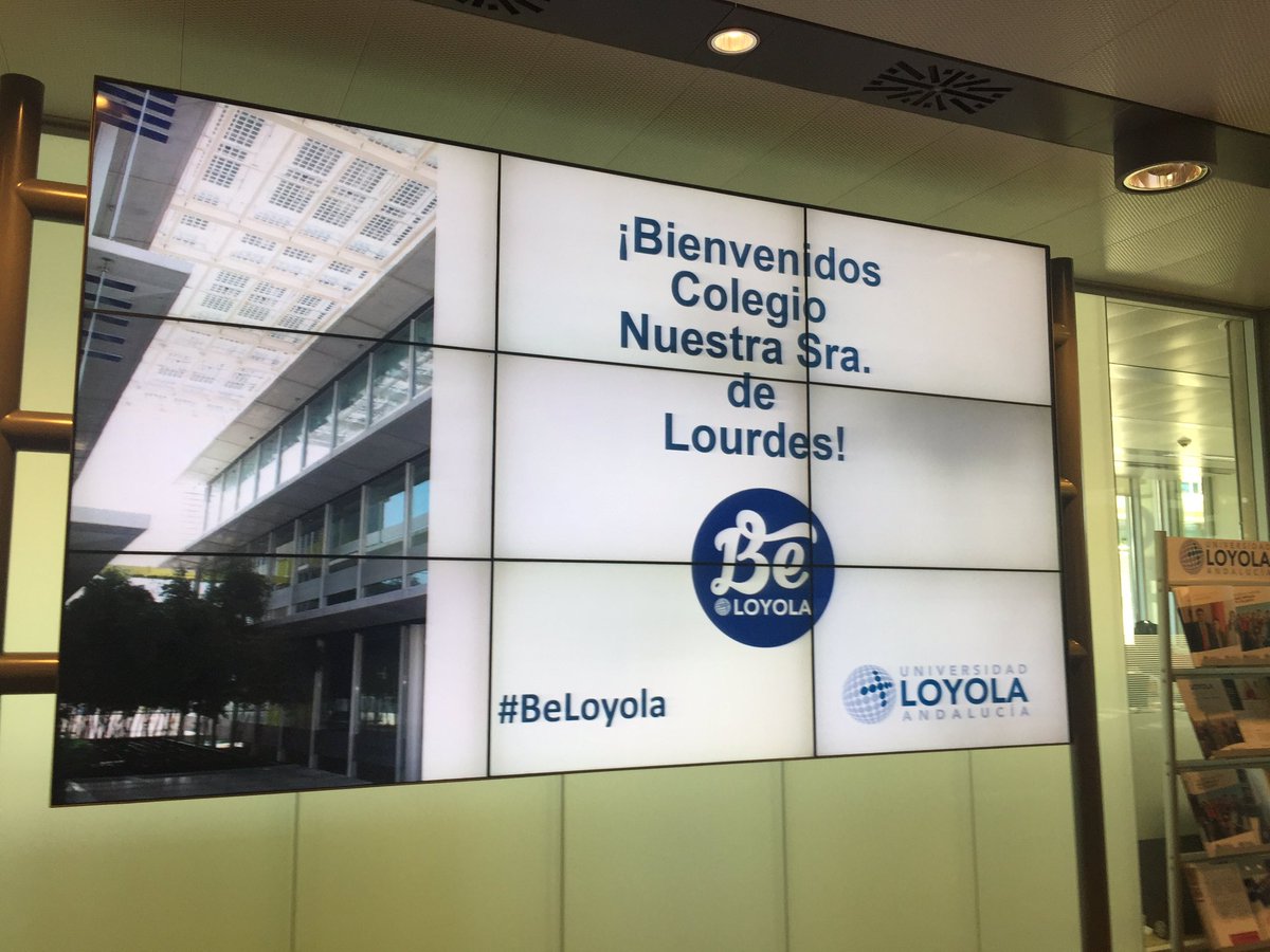 ColeLourdesCoin's tweet photo. Nuestros alumnos de bachillerato visitan la universidad de Loyola Andalucía https://t.co/zan6OiY4Ys